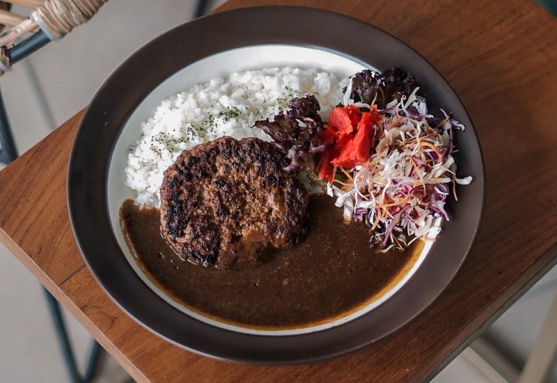 Beef Hamburg Curry Rice